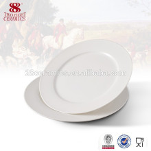 Royal bone china cheap china pizza round plates for hotel